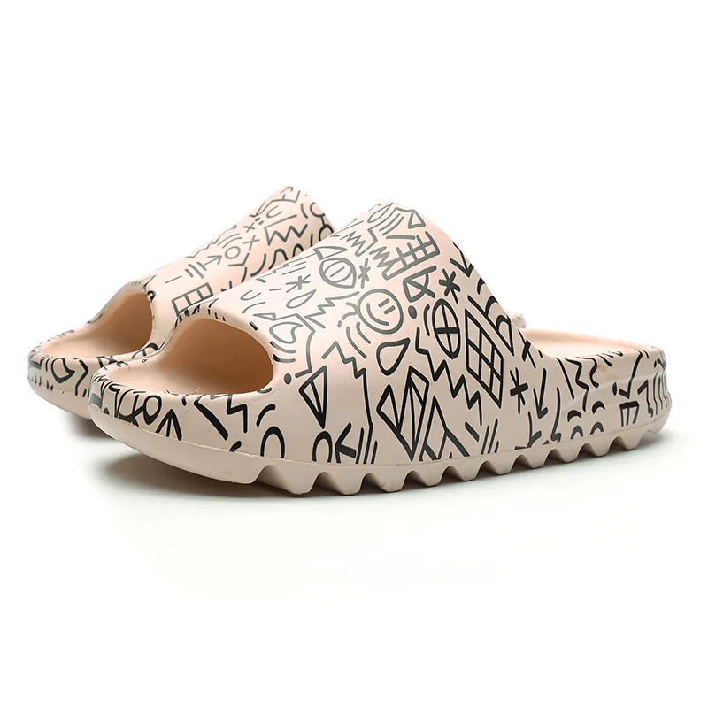 

Casual Shoes Bathroom Lovers Slippers Brand Men Beach Sandals Indoor Home Couple Slippers Non-slip Floor Flip Flop Zapatillas