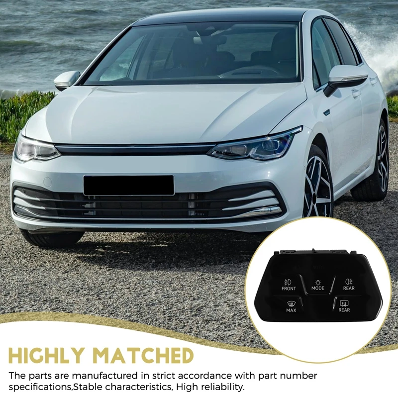 Сенсорный экран автомобильная фара лампа переключатель кнопка противотуманной