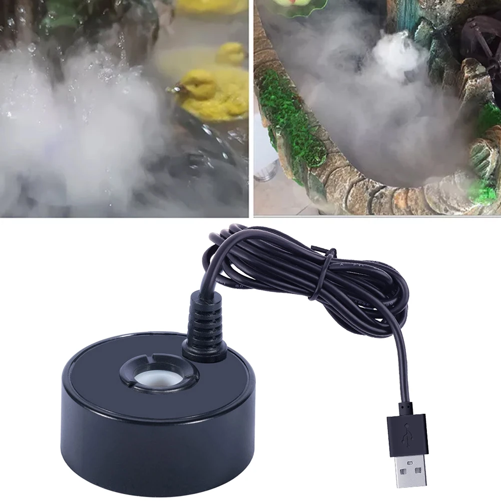 5 В USB фонтан тумана маленький рокарий водный аквариум ландшафтный