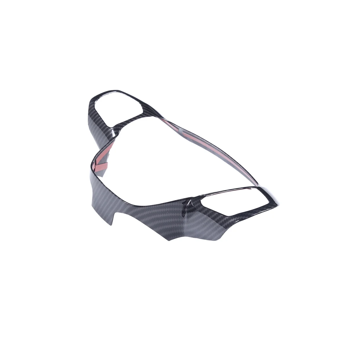 

Защитная рамка кнопки на руль автомобиля для Ford Maverick 2022, аксессуары из АБС-углеродного волокна