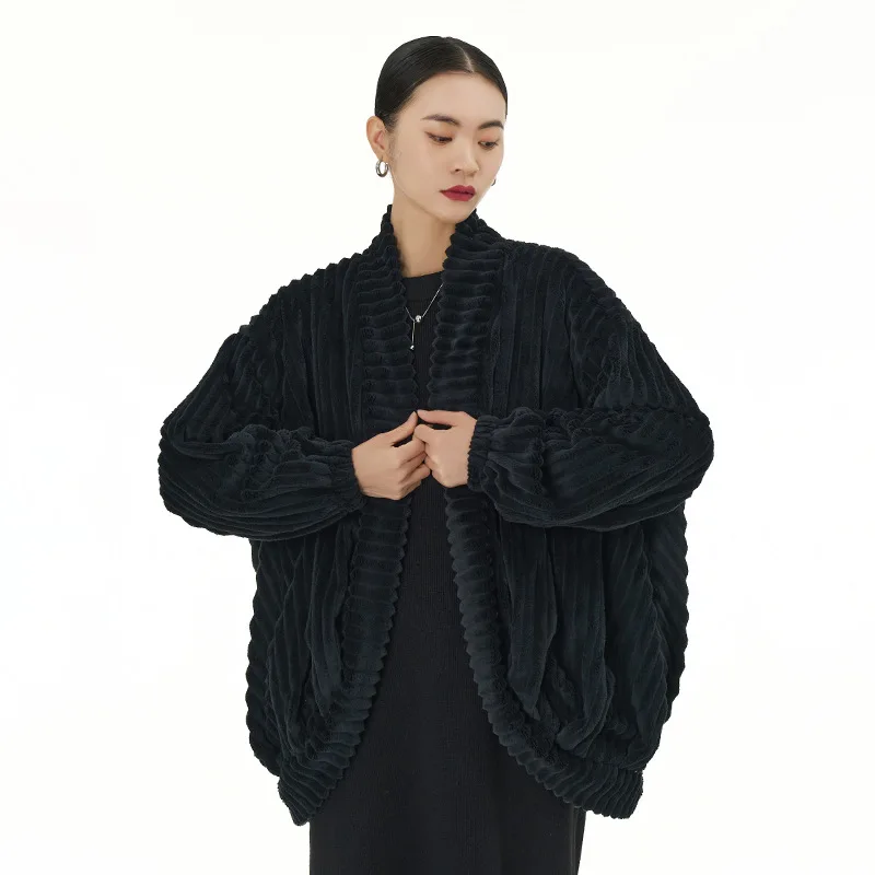 SuperAen 2025 осень и зима новые модные женские свободные пальто большого размера в