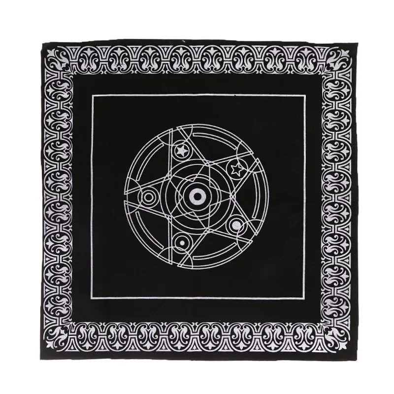 

Pentacle Tarot Tablecloth Astrology Divination Playing Cards Board Game
