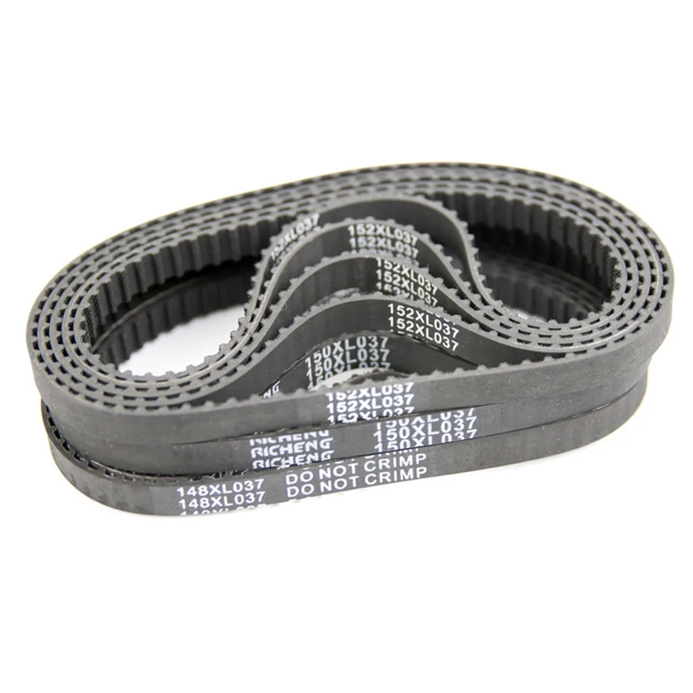 1 шт. приводной ремень 148XL037 150XL037 152XL037 Ремень ГРМ 74-76Teeth 9 2 мм Cog DIY черный