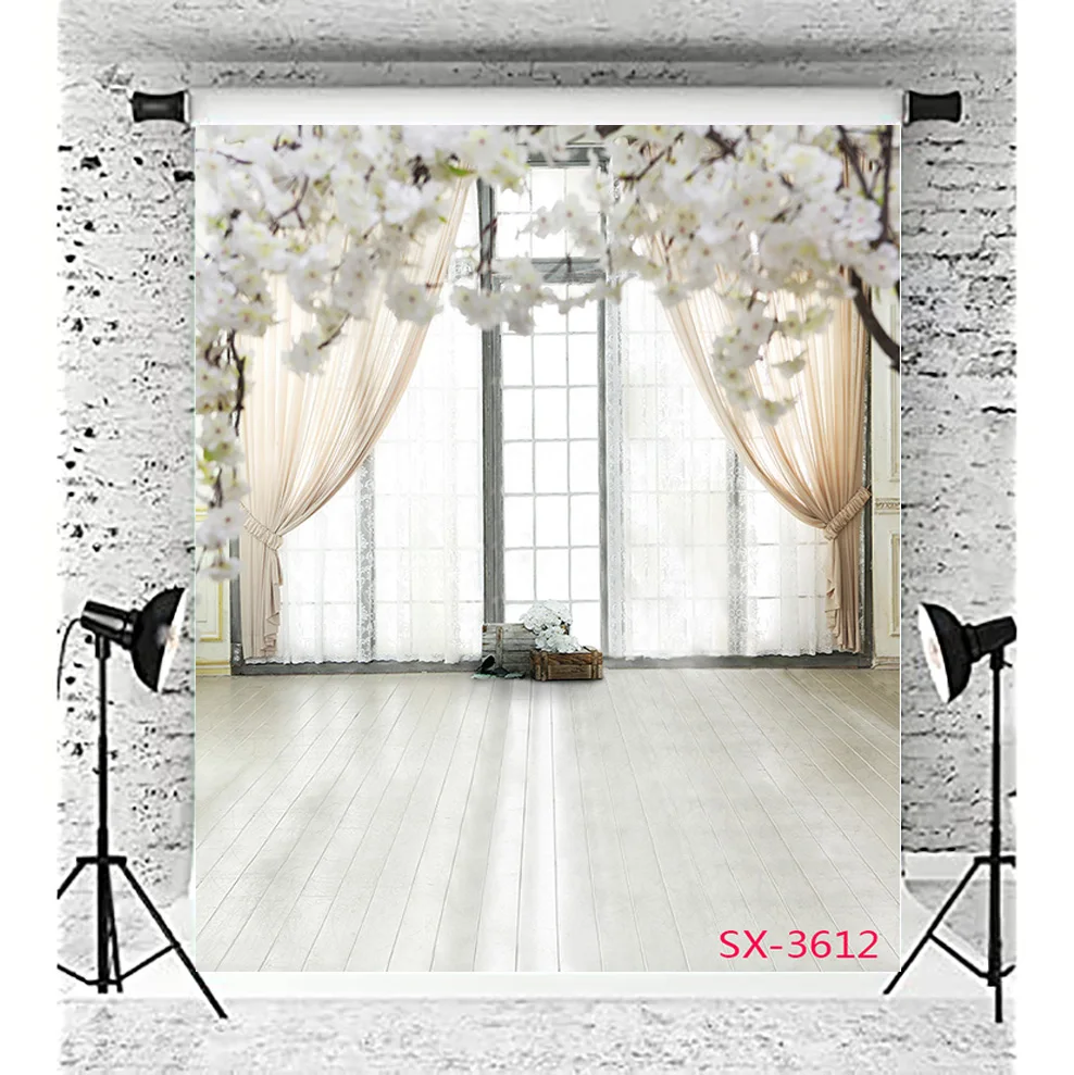 

SHUOZHIKE Valentine's Wedding Dress Landscape Backdrop Beautiful Flower Wall Background Photography Prop XH-14