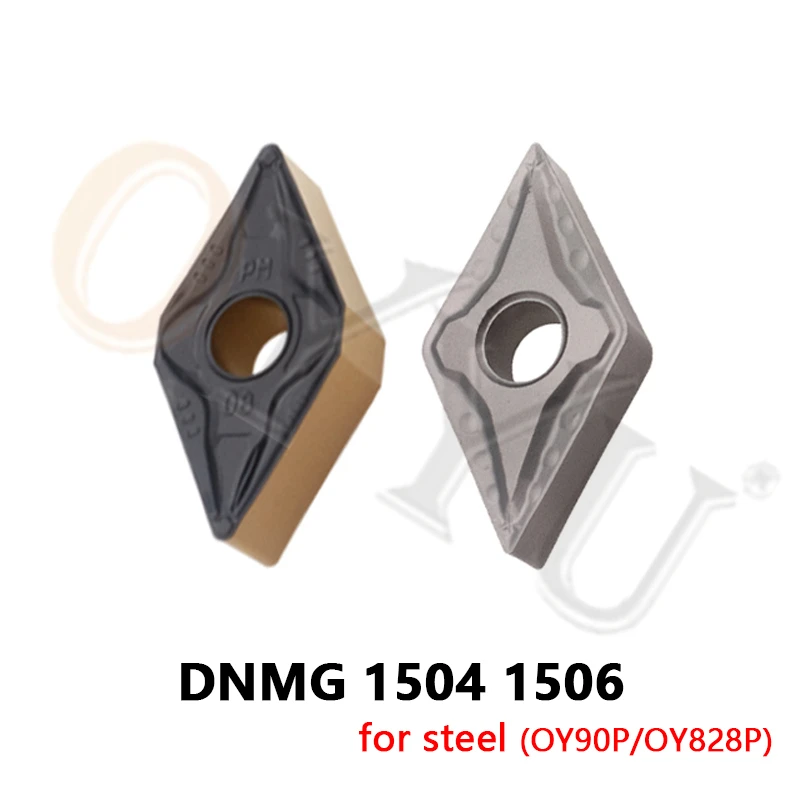 

DNMG Carbide Inserts DNMG150404 DNMG150408 DNMG150604 Lathe Turning Cutting Machinical for Steel Metal Tool Parts External Tools