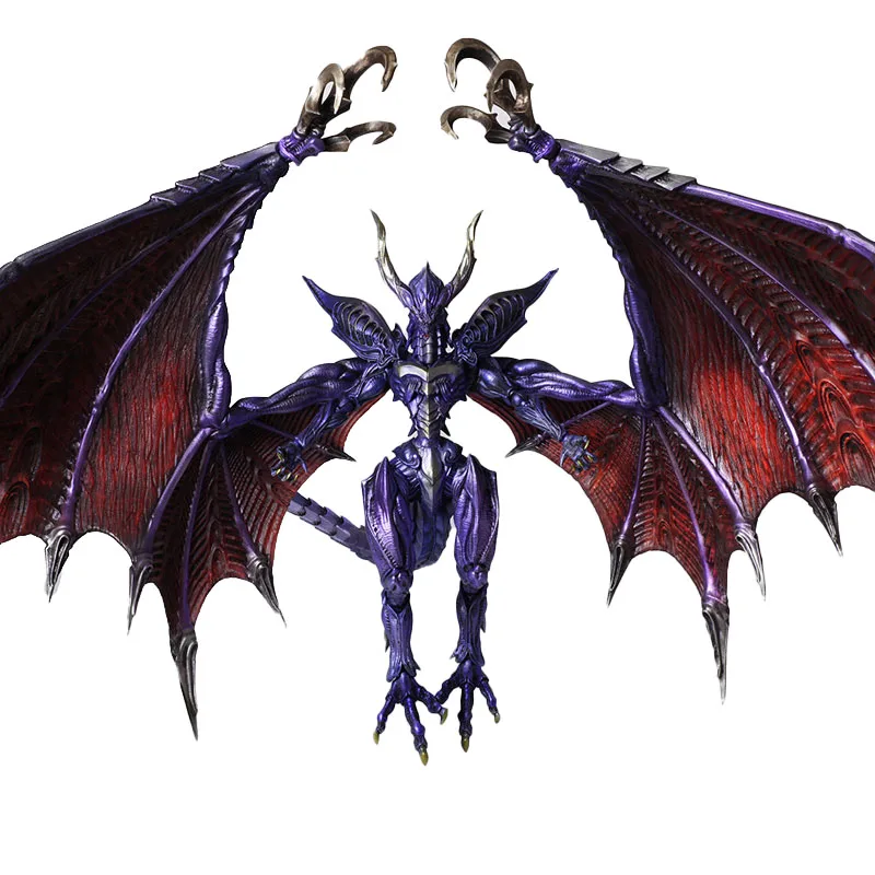 

В наличии оригинальная квадратная финальная фантазия Enix с изображением животных из фэнтези, Bahamt, модель персонажа из игры, художественная коллекция, игрушки в подарок, 26 см