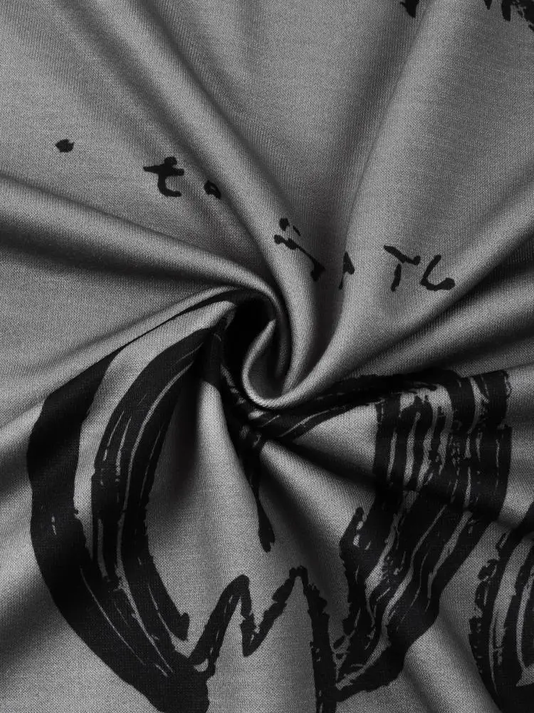 Женский комплект футболок с круглым вырезом в стиле граффити женская одежда