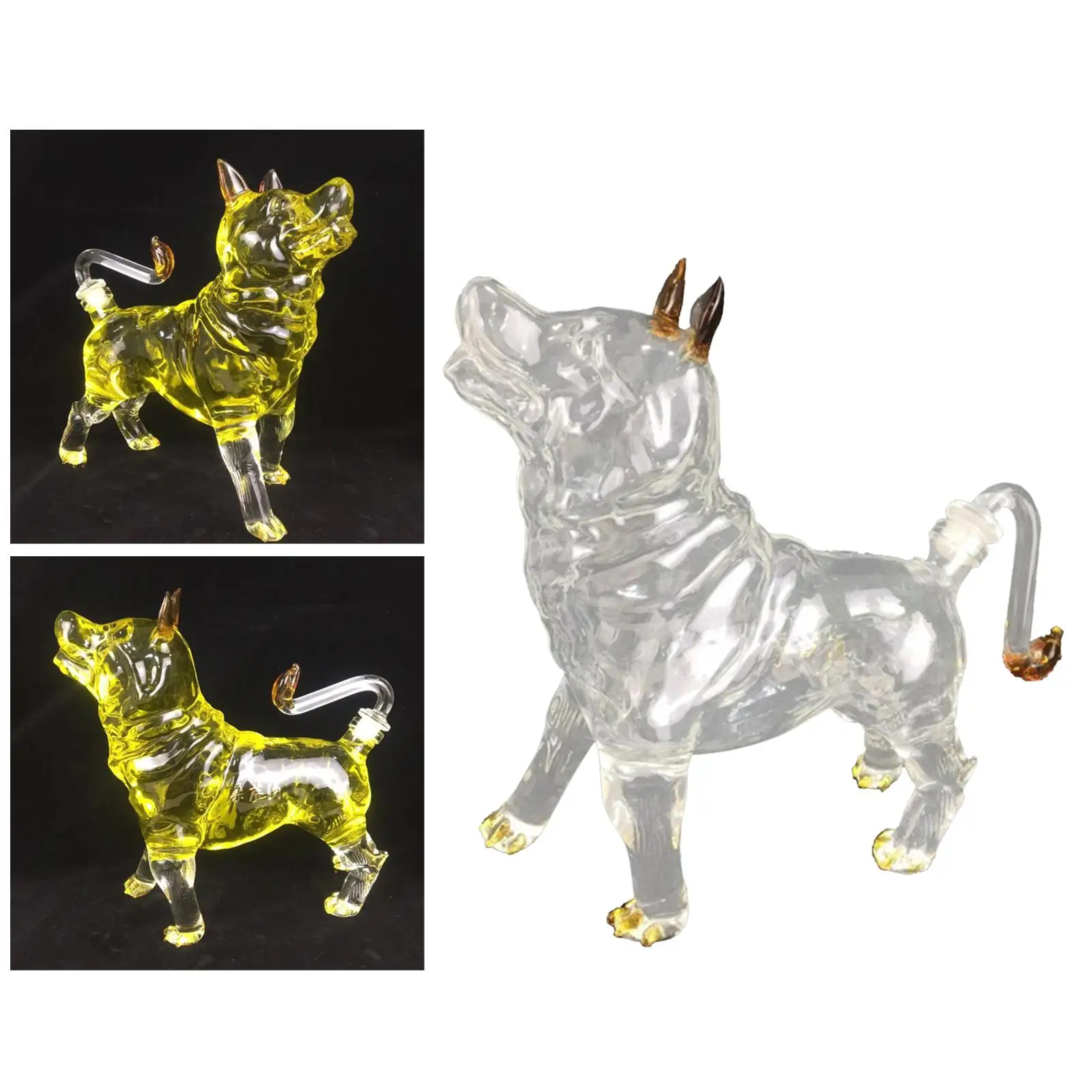 Графин для животных типа зодиака Подставка в форме собаки спиртных напитков