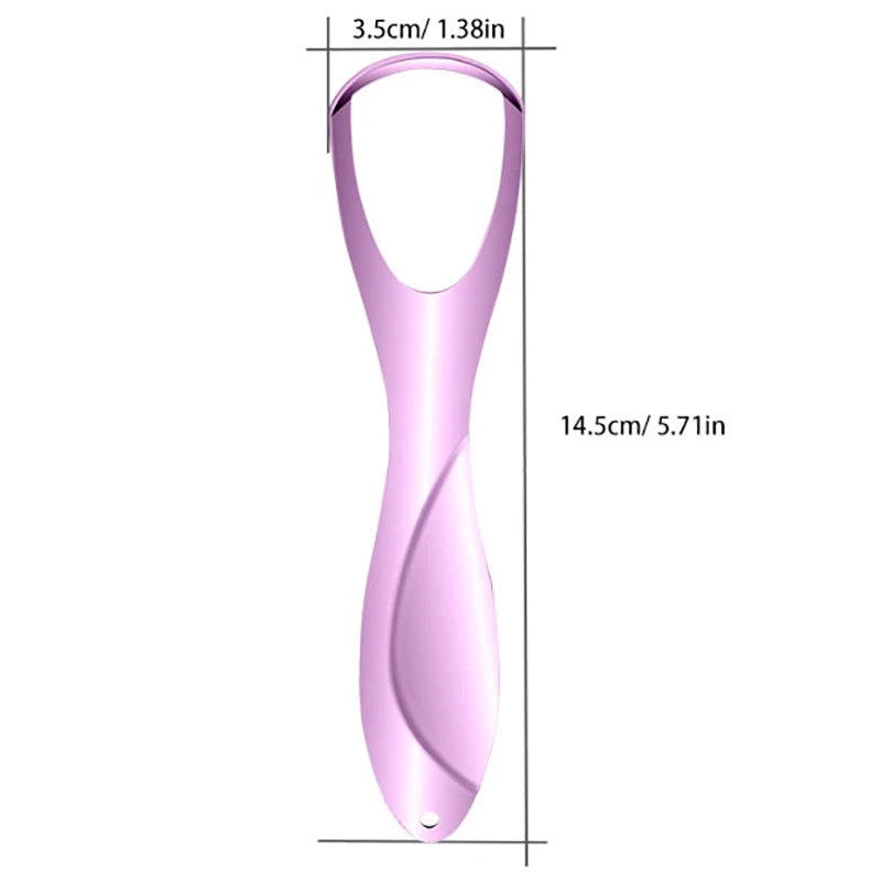 Скребок для языка щетка удаления неприятного дыхания очистка с покрытием из