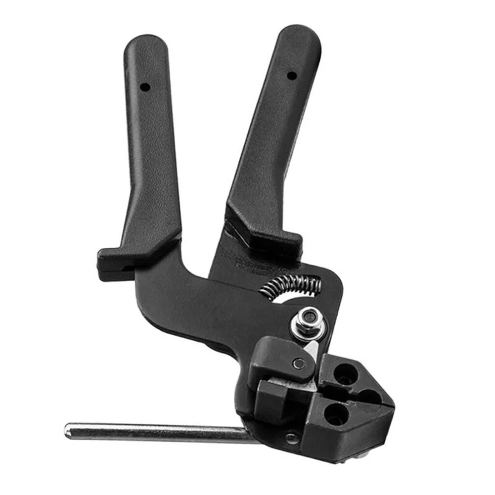 

Stainless Cable Tie Strap Cutting Hand Tool Gun Cutter Tension Automatic Zip Tie Gun Lightweight Durable Fastening Cutting Tool