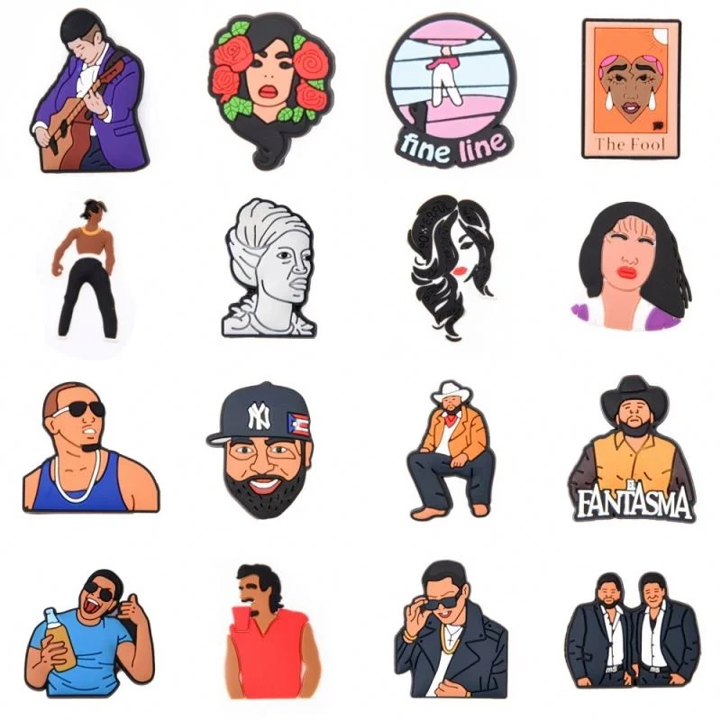 Пользовательские аксессуары для обуви сандалии ПВХ мексиканские подвески