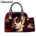 Сумка через плечо с принтом День мертвых, 2 шт.компл.