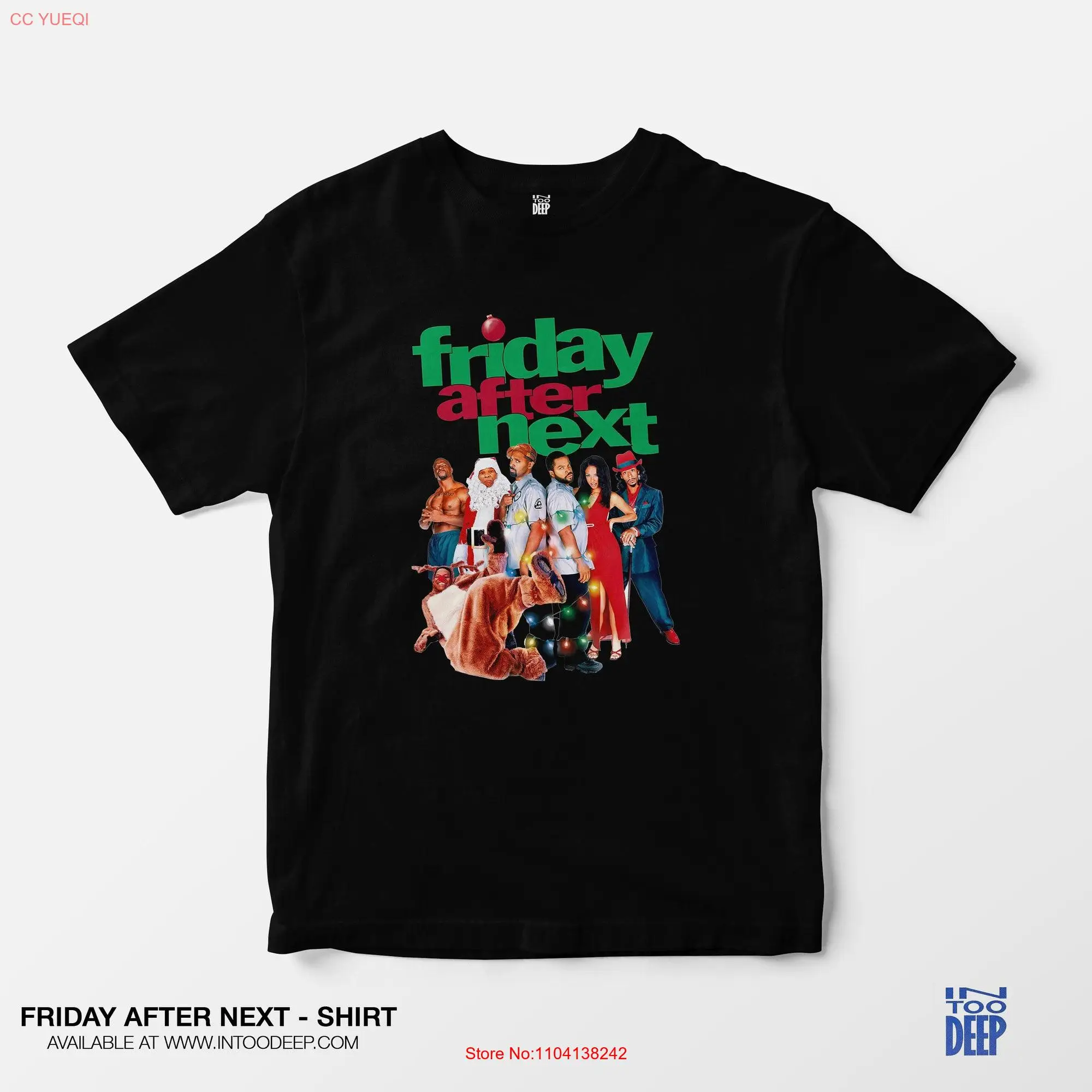 Футболка с принтом пятница после следующей винтажный Топ длинным или коротким