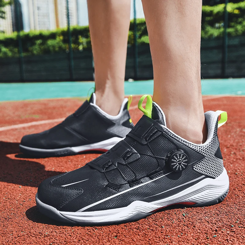 Mens Professional Badminton Shoes Couple Breathable Anti-Slippery Sport Shoes for Women Sneakers Breathable