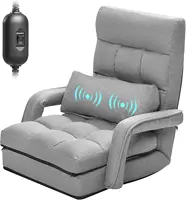 Folding Sofa Bed Arm Chair Chaise Lounge Recliner Sleeper Chair Light Gray Electric Reclining Chair