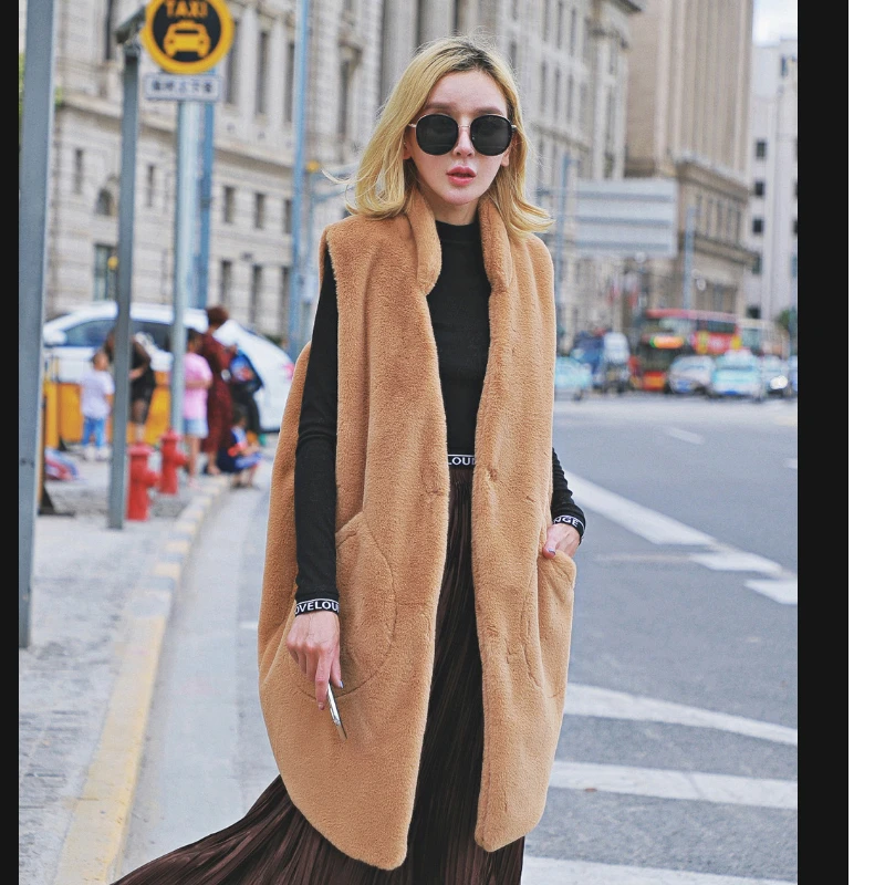 Женская куртка из искусственного меха плюшевая для женщин зимняя уличная |