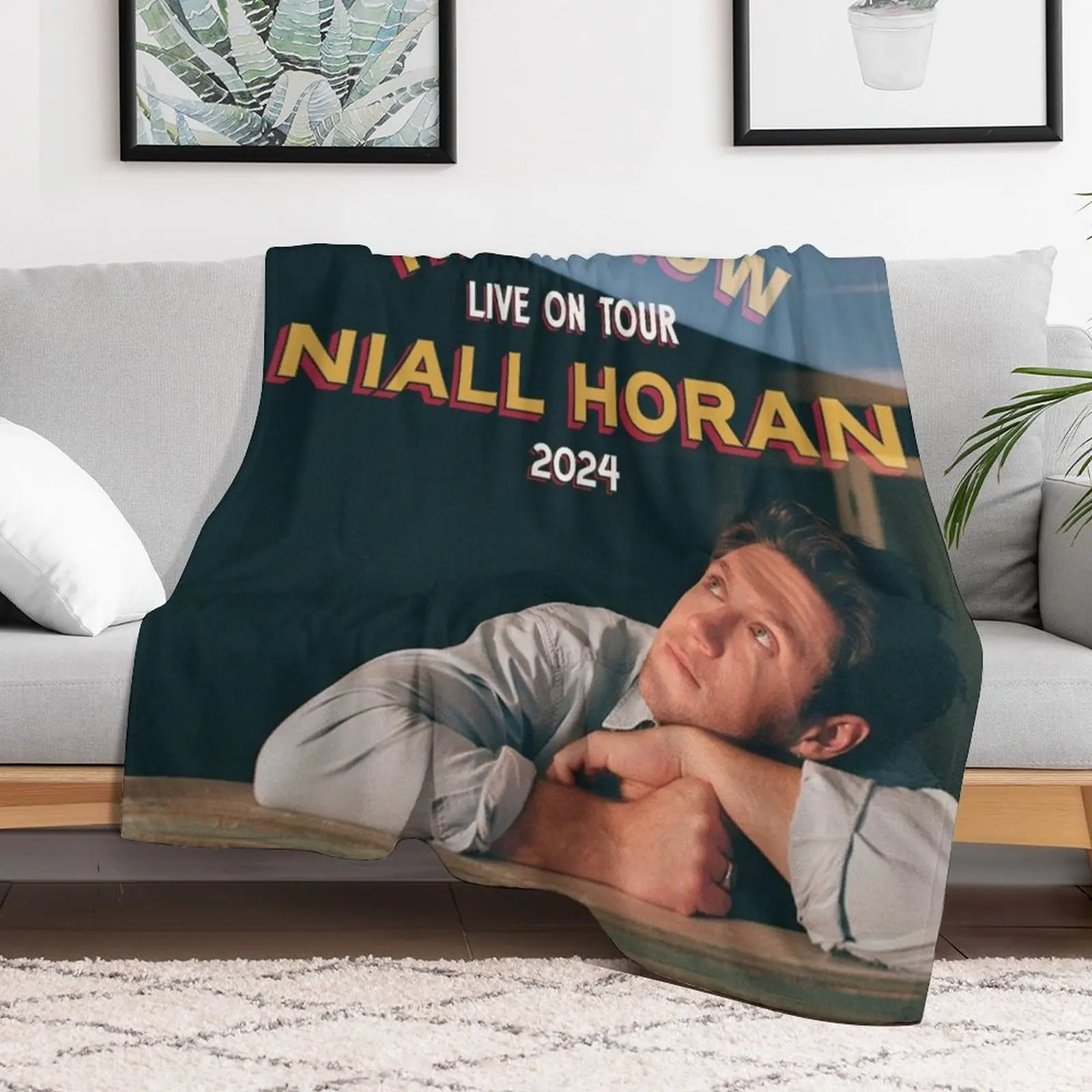 Одеяло Naunl Niall Heartbreak North American Tour 2021 термобелье для путешествий мягкий плюшевый