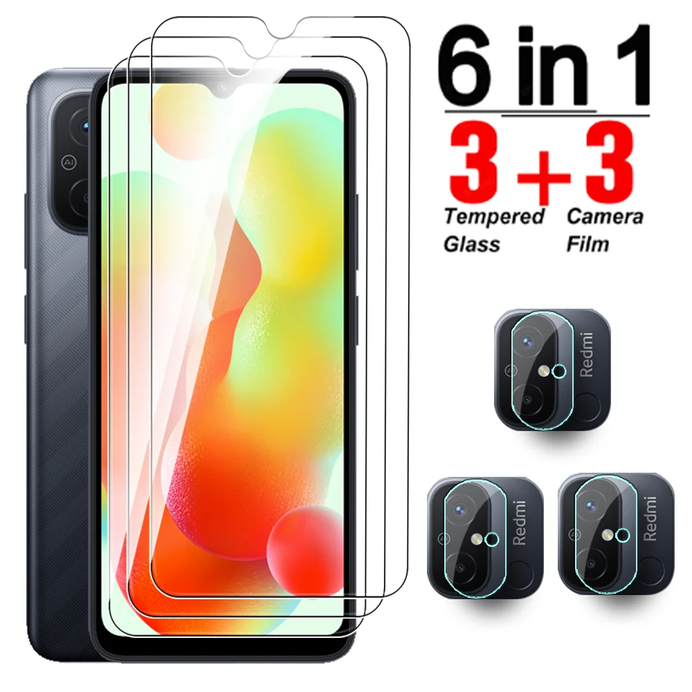 

Закаленное стекло для Xiaomi Redmi 12C 4G 6To2, защита переднего экрана камеры Redmy Radmi Red Mi 12 C C12 Redmi12C 6,71 дюйма 22120RN86G