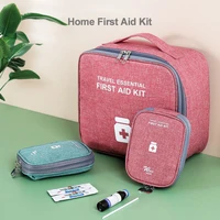 large capacity pill storage bag portable travel medicine box home first aid emergency kit outdoor survival drug storage bag