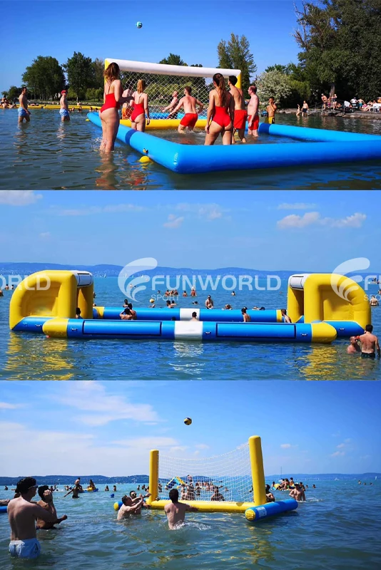 Надувной волейбольный бассейн Funworldsport