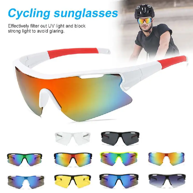 

New Sport Road Bike Sunglasses UV400 Rimless Cycling Glasses MTB Running Fishing Eyewear Male Bicycle Goggles Cyclist Eyewears