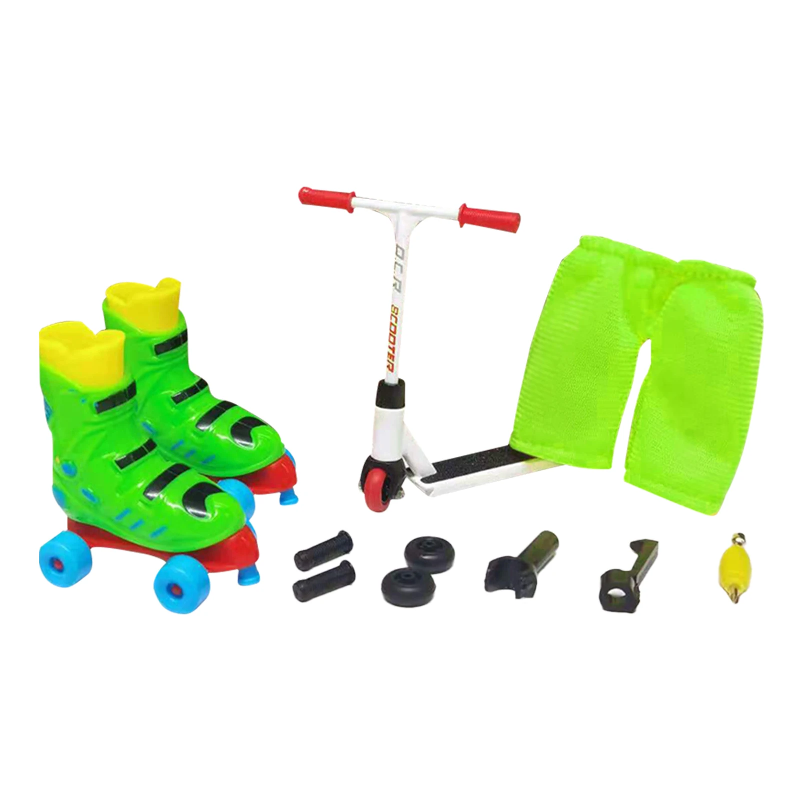 

Toy Set Finger Scooter Alloy Educational Training Hand Brain Coordination Anti Rust School Mini Kindergarten Home For Toddlers