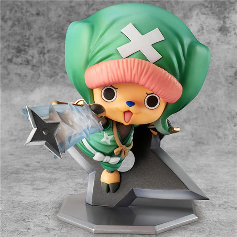 

10cm Anime Action Figure Kimono Ninja Tony Tony Chopper Candy Chopper Collection Toys Dolls Kid Gift Home Decor Fidget