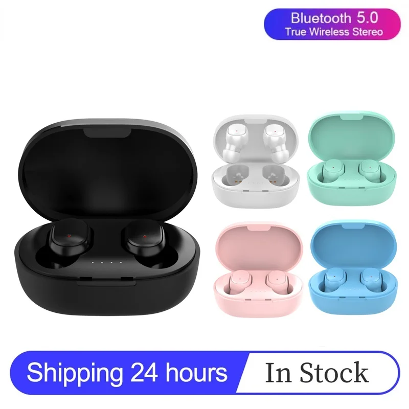 

A6S 5,0 TWS Bluetooth-гарнитура для Xiaomi Airdots беспроводные наушники-вкладыши с шумоподавлением Микрофон для Redmi iPhone Huawei Samsung
