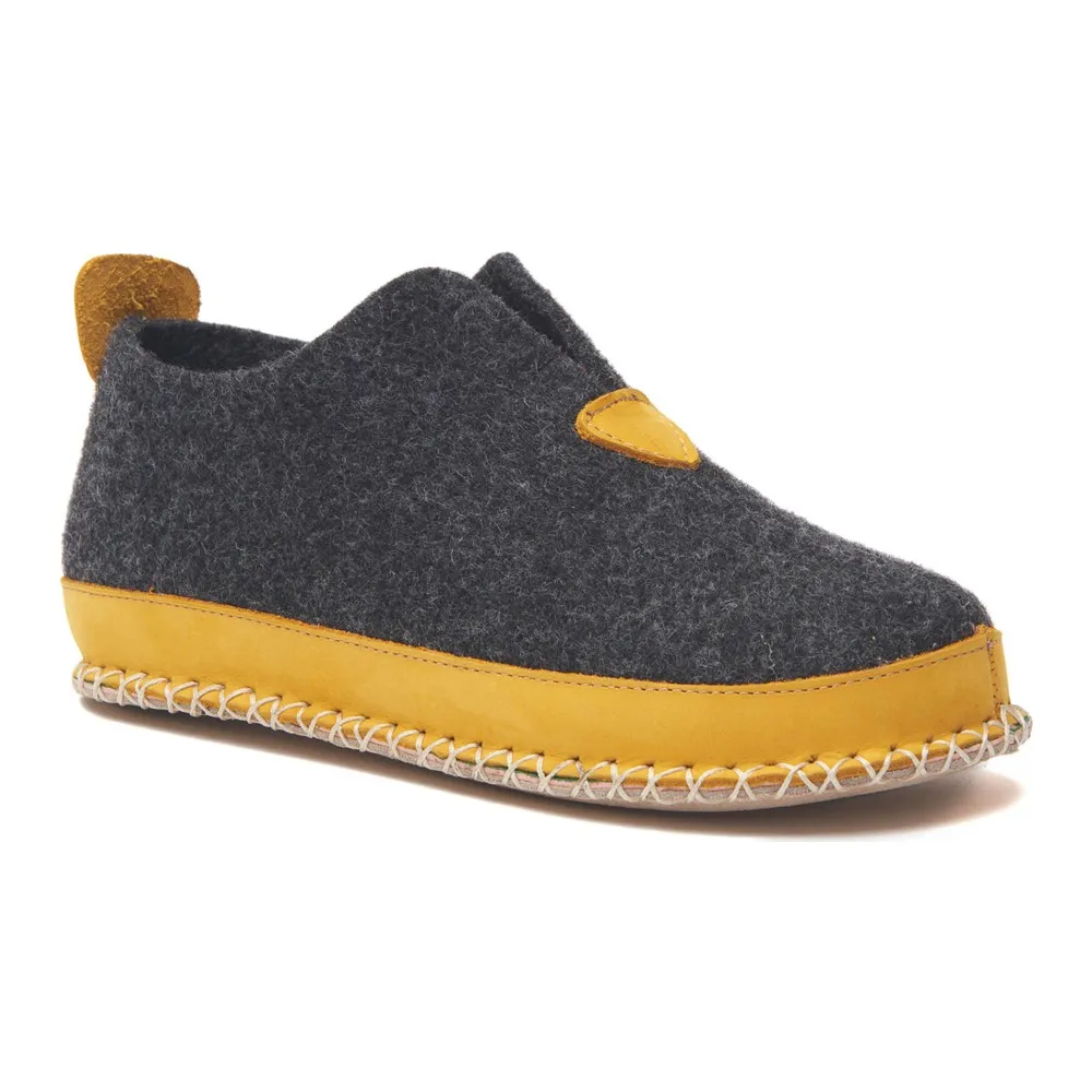 

Dorlie Smoked Wool Mushroom Based Unisex Shoes-Ivy