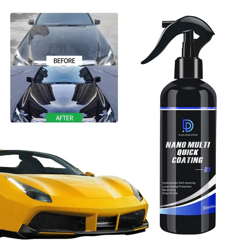 

Ceramic Car Paint Spray Portable Ceramic Coating Top Coat Paint Sealant Multifunctional Car Body Nano Coating Agent Professional