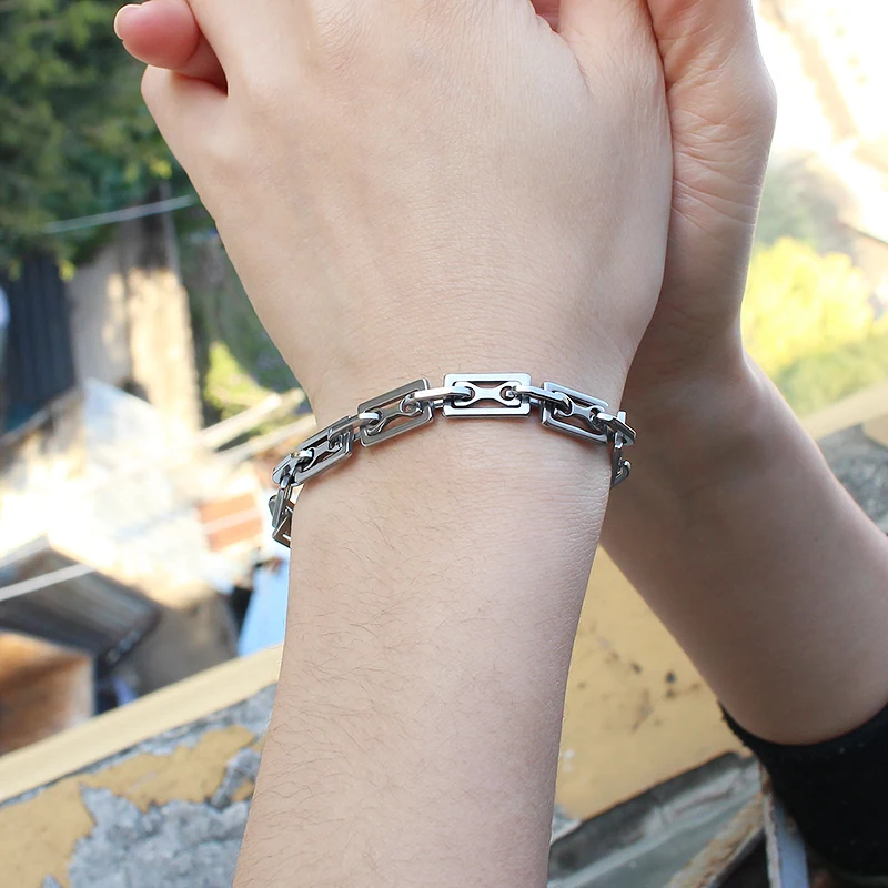 Серебряный золотой цвет Женский массивный браслет ожерелье ювелирный набор панк