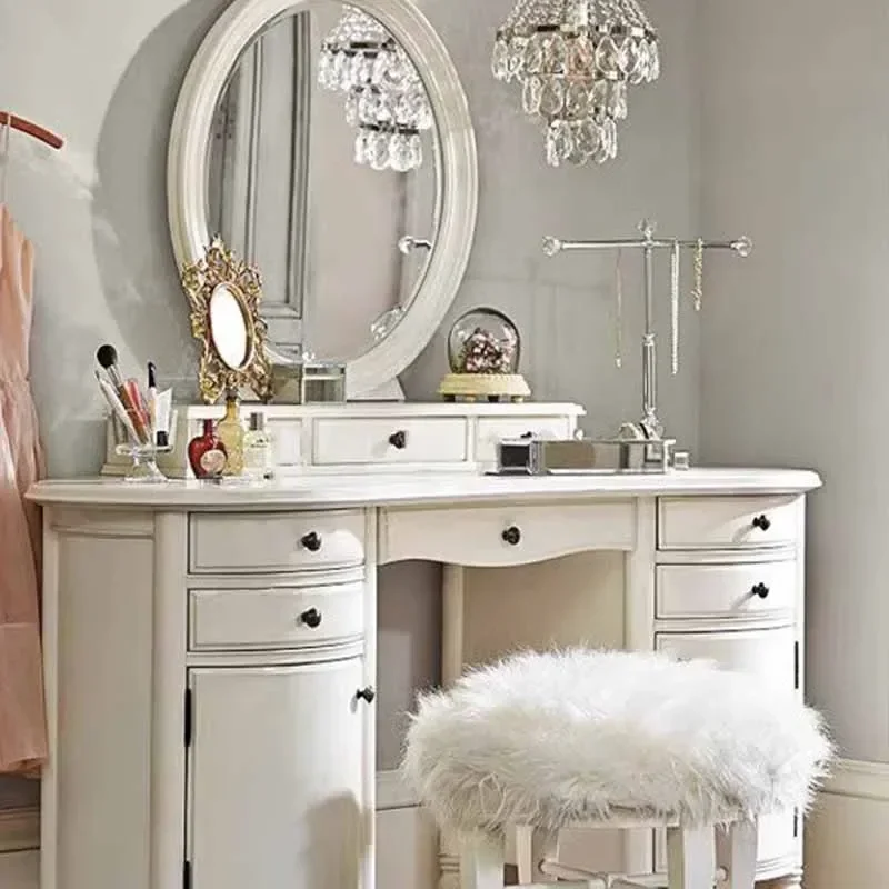 Зеркальный комод Eithe Girl белый