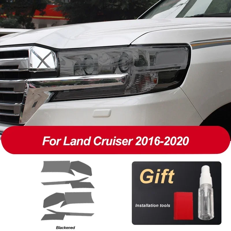 Защитная пленка для автомобильных фар Декоративная Прозрачная черная наклейка