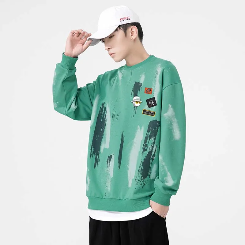 Hoodie Men's Malbon Golf Wear For Sweatshirt Men 2023 Long Sleeve  Casual O-Neck Printing Young Loose Shirt Camping Fishing