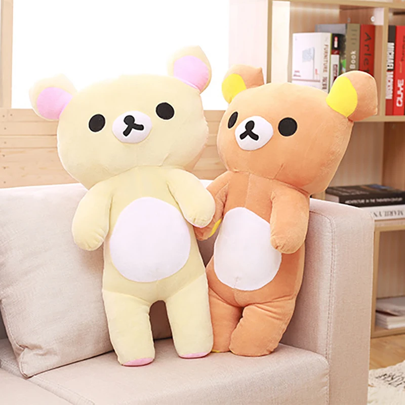 Kawaii Rilakkuma Plush Toys Teddy Bear Soft Animal Sofa Pillows Room Decorations Birthday Present For Children Christmas Gifts