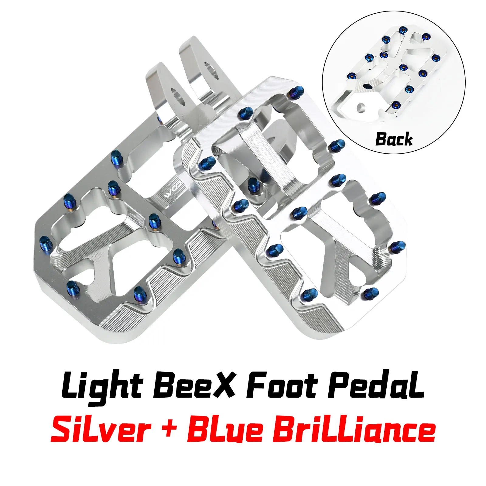 

Педали мотоцикла для Surron Light Bee X Segway X160 X260, новые индивидуальные модифицированные педали, подножки для педалей SurRon, часть электронного велосипеда