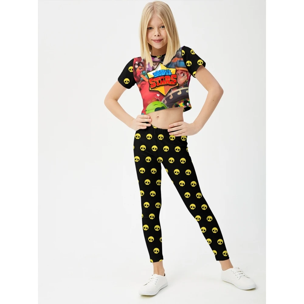 Спортивный костюм для девочки FortyFour GSS001 черный хлопок 100% |