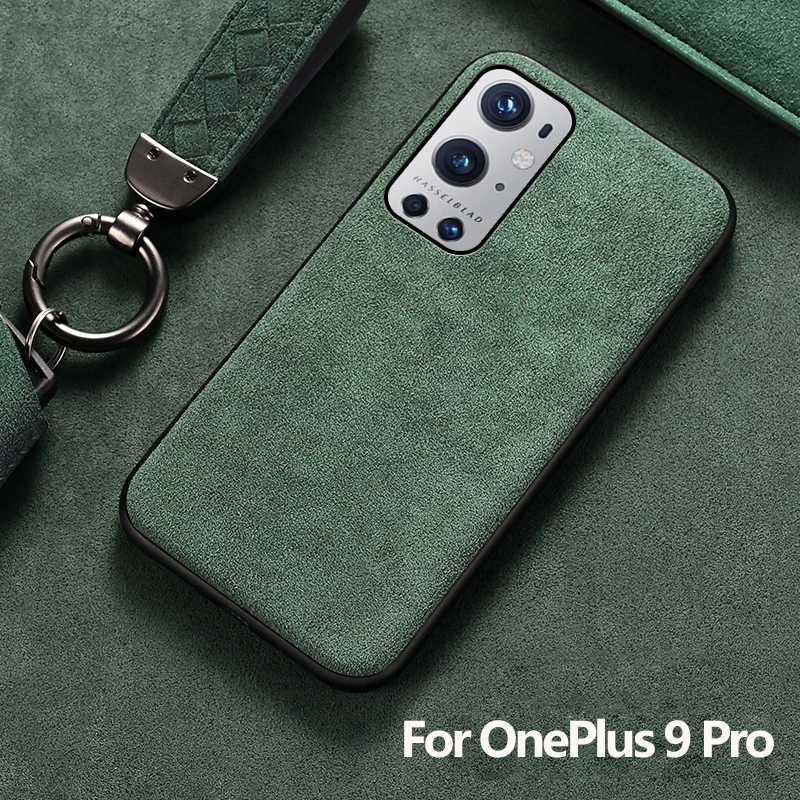 

Luxury Alcantara Back Case for OnePlus 9 Pro High Quality Business Protective Phone Cover