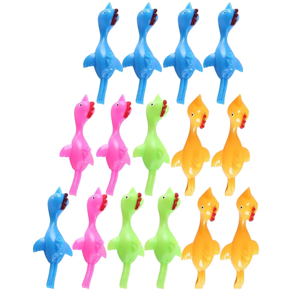 

Декомпрессор стрейч животные вечерние сувениры Подростковая сенсорная Игрушка Летающая курица Рогатка стрейч животные