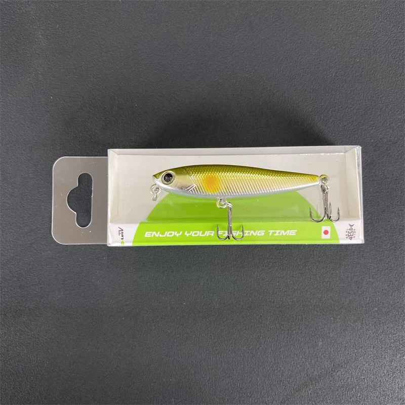 Фото LURETV Japan JACKALL Same Style CHUBBY PENCIL 56F Поверхностный карандаш Поплавок Длинный бросок Roada Поддельная приманка Word DogPE080 №3