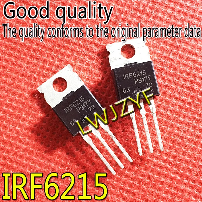 

Новый МОП-транзистор IRF6215 TO-220 -150V 13A P, быстрая доставка