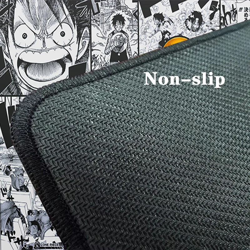 Фото Игровой коврик One-Piece OPCG с аниме-персонажами для карточных игр, нескользящий, большой, утолщенный, для мыши и настольных игр №4