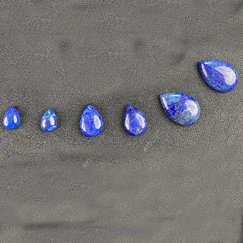 

XSM натуральный Лазурит каплевидный Драгоценный Камень Кабошон с плоской задней стороной бусины для фото Сделай Сам ремесло ожерелье ювелирные изделия 10 шт/комплект