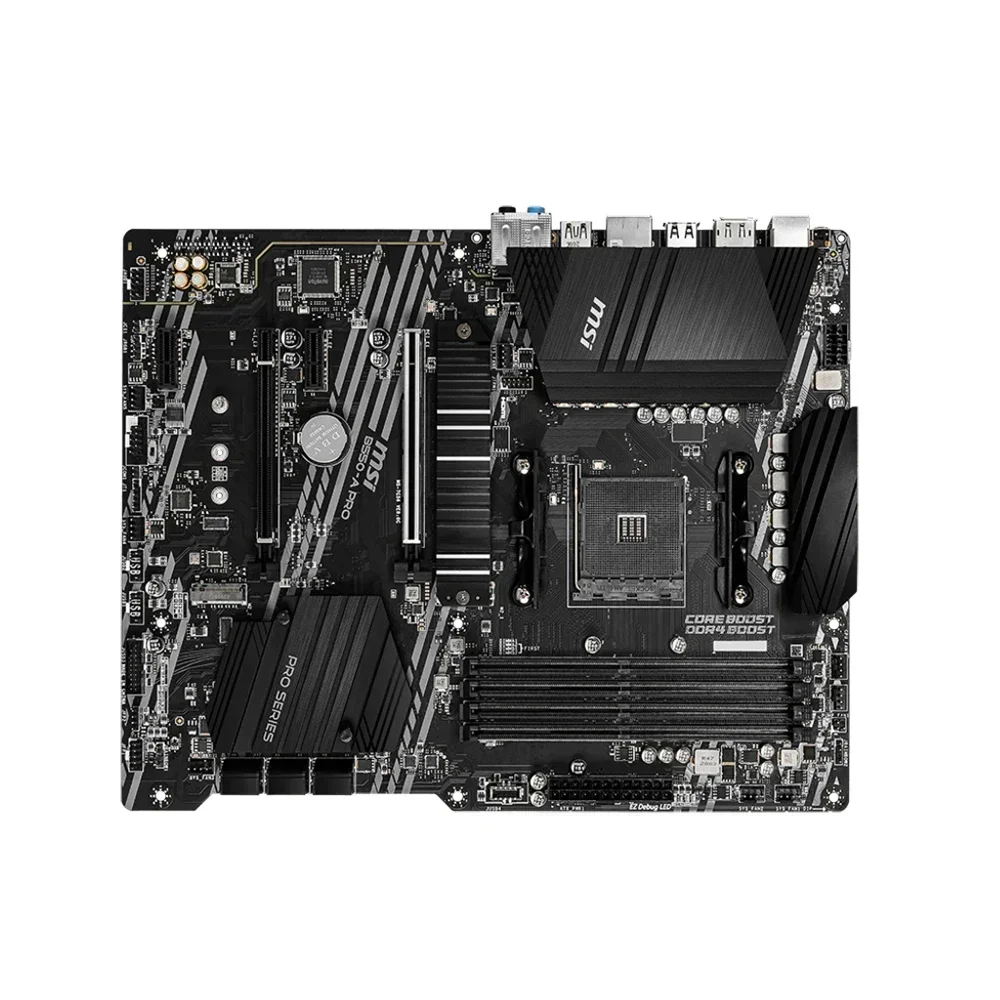 Материнская плата MSI B550-A PRO поддерживает AM4 Ryzen 9 5900X 3900X 7 5800X3D 5 5600X Процессор AMD B550
