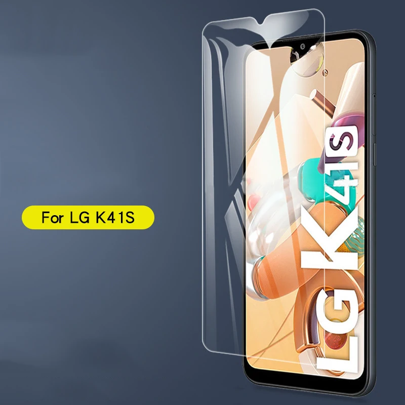 2 шт для LG K41S закаленное стекло 9H Защитная пленка для экрана для Cristal LG K41S K41 S K 41 S LMK410EMW LMK410HM Pelicula de vidro