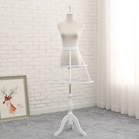 LOVEYING Белая кринолиновая юбка для девочек