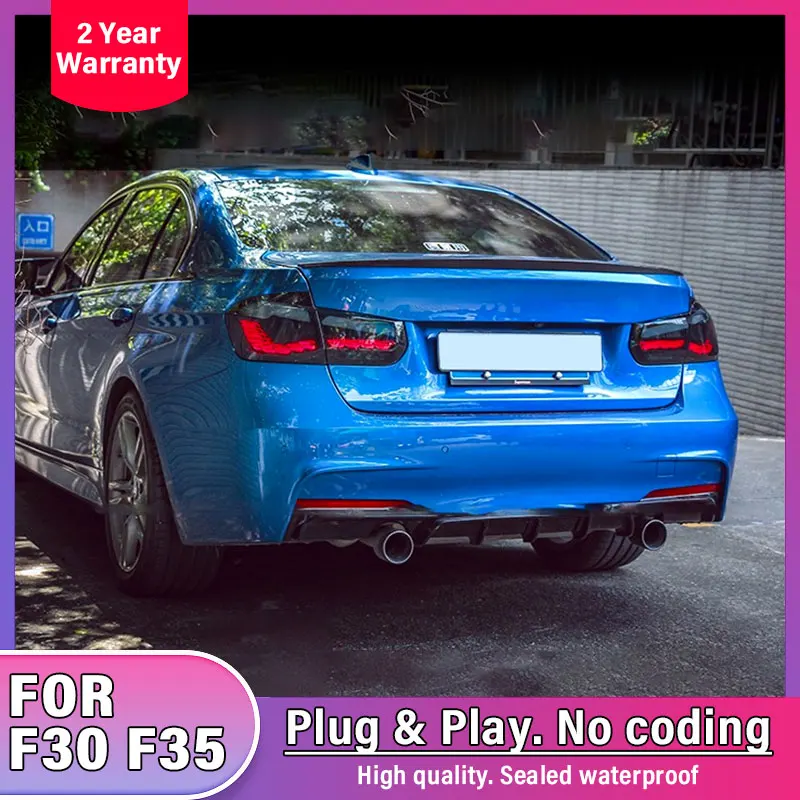 

Car LED Taillight Tail Light For BMW F30 F35 320i 328i 2013 - 2019 Rear Fog Lamp + Brake Lamp + Reverse + Dynamic Turn Signal