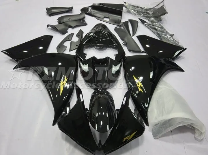 

Injection Mold New ABS Fairings Kit Fit For YAMAHA YZF- R1 2009 2010 2011 2012 09 10 11 12 Bodywork Set Black