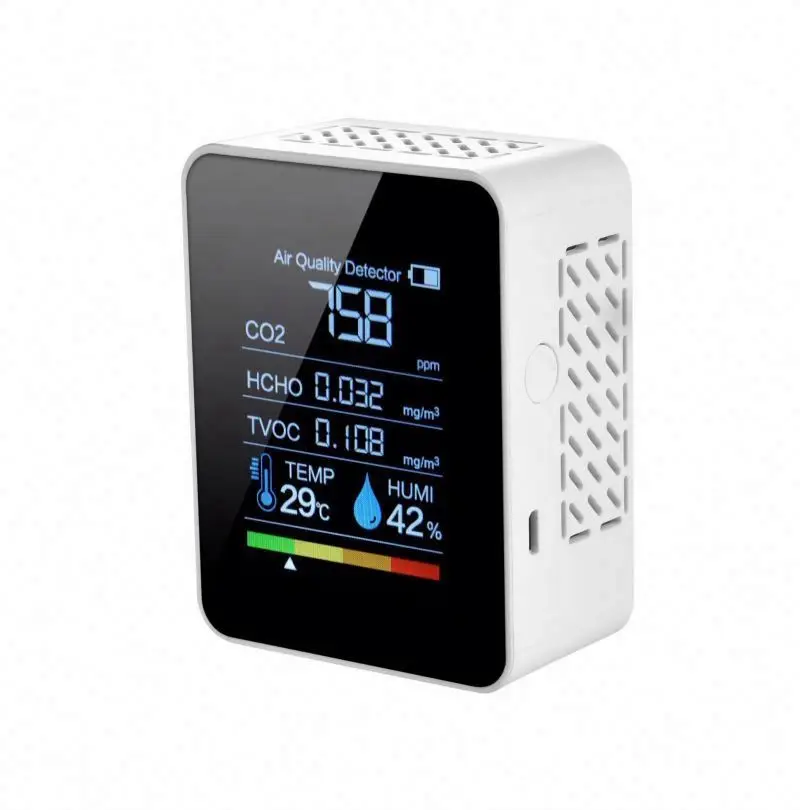 

Co2 meter HCHO PM2.5 CO2 gas detector carbon dioxide testerwith Semiconductor sensor formaldehyde tester