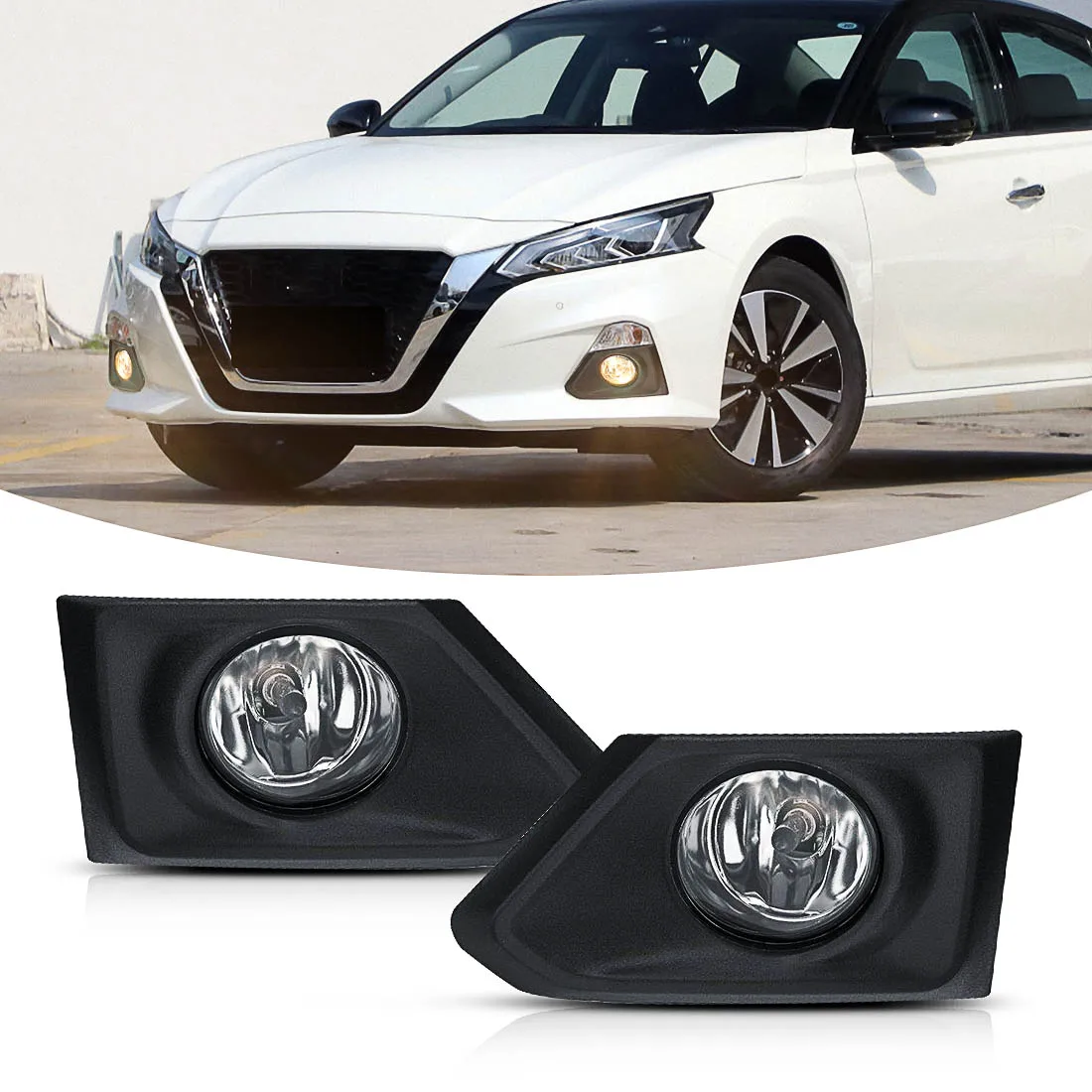 Новая светодиодный ная противотуманная фара в сборе супер яркая для Nissan Altima 2019-2020